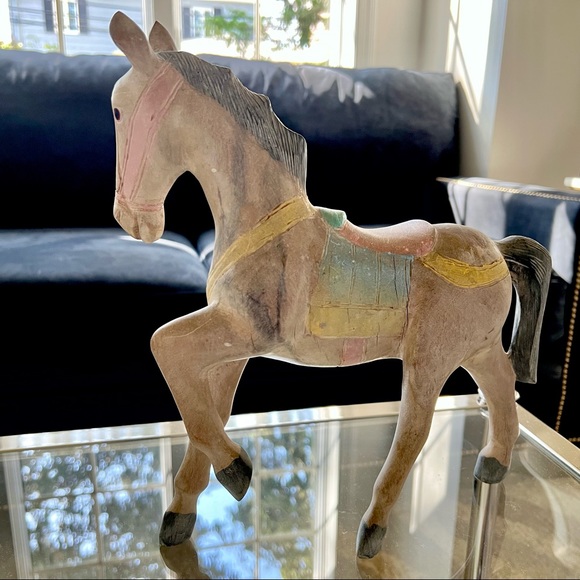 Beautifully patinaed male and female horse statue pair - Picture 8 of 11